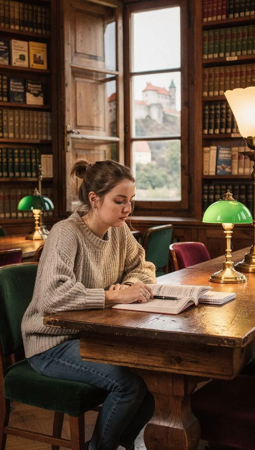 Könyv alapú pénzügyi tanulás, amely segít a stabil döntéshozatalban, kézzel írt jegyzetekkel és példákkal.